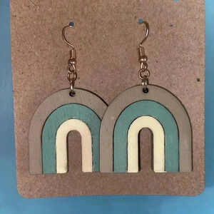 Handcrafted Bohemian Rainbow Earrings